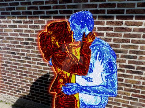Lovers of Fire and Ice LARGE by firedancer123 on DeviantArt
