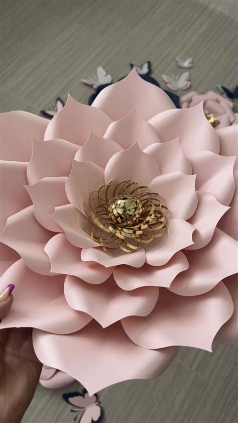 paper flowers nursery set simple paper flower paper floral paper