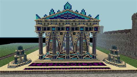 Minecraft Sandstone Temple by etowaaru on DeviantArt