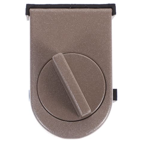 Brown Sliding Window Lock for Home Use Durable Aluminum Alloy and