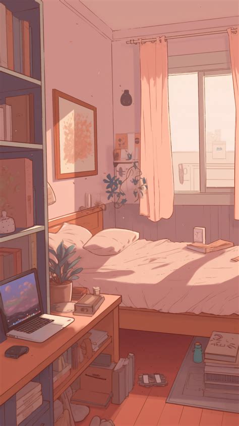 lofi bedroom aesthetic | Cool wallpapers art, Wallpaper design for ...