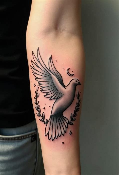Bird Dove Tattoos: Elegant And Meaningful