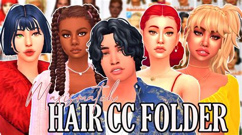 Sims 4 Male Hair Cc Folder Maxis Match - Infoupdate.org