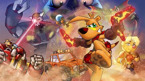 TY The Tasmanian Tiger Wallpapers - Wallpaper Cave