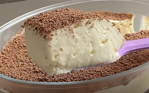 Sobremesa Com E - Sobremesa fácil e cremosa com apenas 4 ingredientes: é só bater no ...