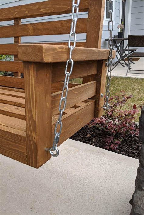 How to Hang a Porch Swing - Pine and Poplar