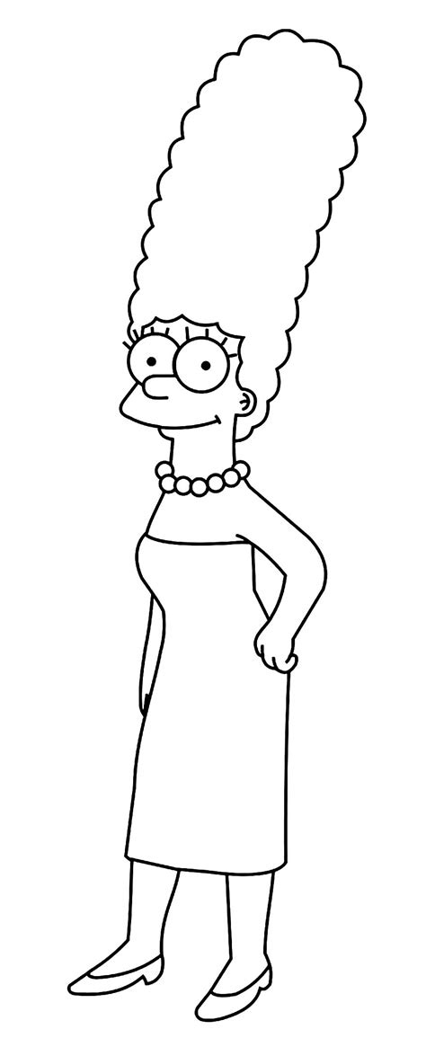 Desenho Simpsons Para Colorir - 9