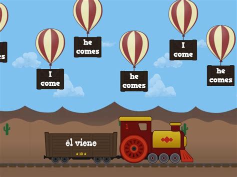 verbo venir en espanol balloon pop