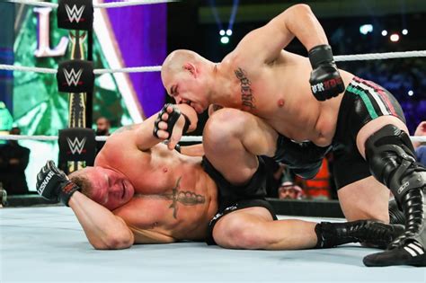 Brock Lesnar vs. Cain Velasquez MMA-Style Match Leaves Everybody a Loser