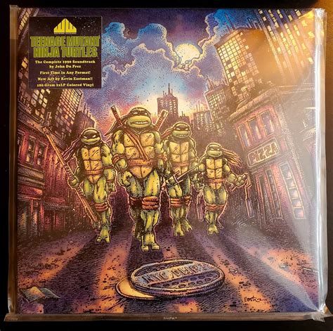 Teenage Mutant Ninja Turtles Soundtrack Vinyl 2018 NYCC Shredder Color ...