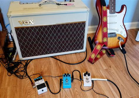 Enjoying my current setup. New pedals. : r/GuitarAmps