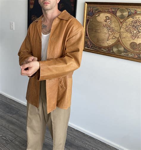 danier danier leather jacket grailed