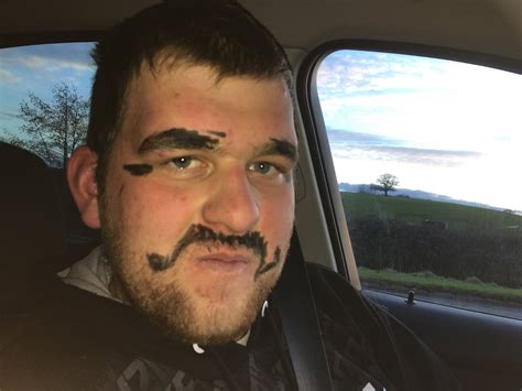 Jamie Nyland & Family - Ryan did NOT enjoy his Valentines Day Today