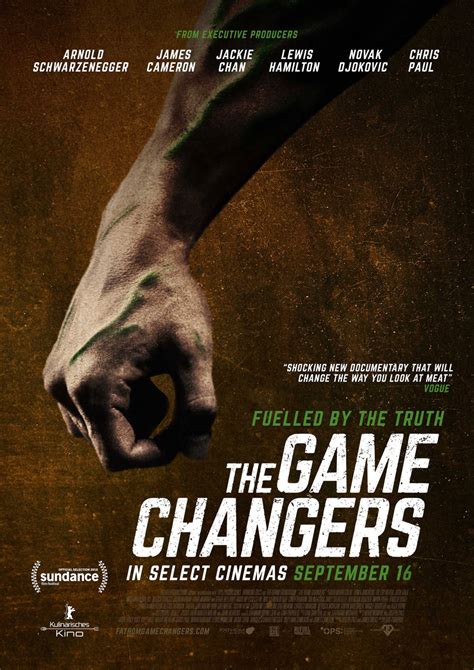 THE GAME CHANGERS (2018, 108min, Louie Psihoyos) - oneKmore