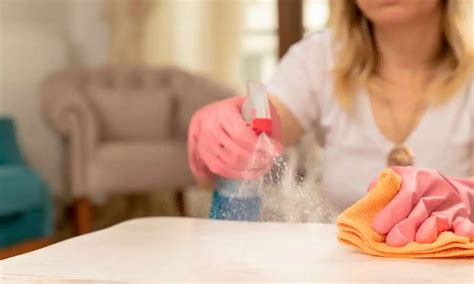 how to clean wood coffee table
