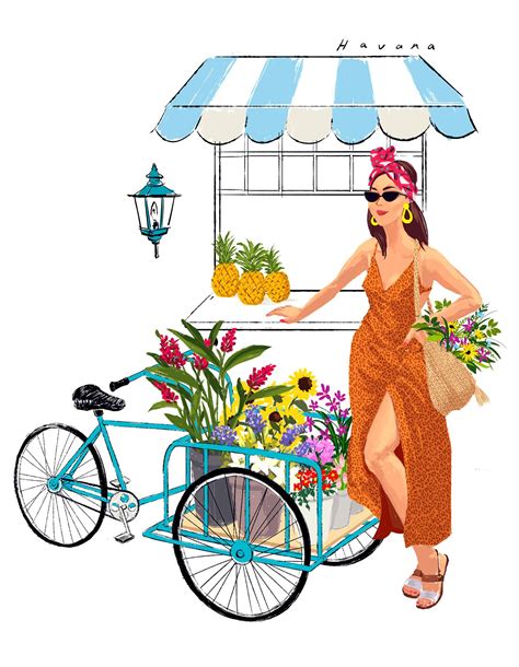 Havana on Behance | Art sketches, Drawings, Havana