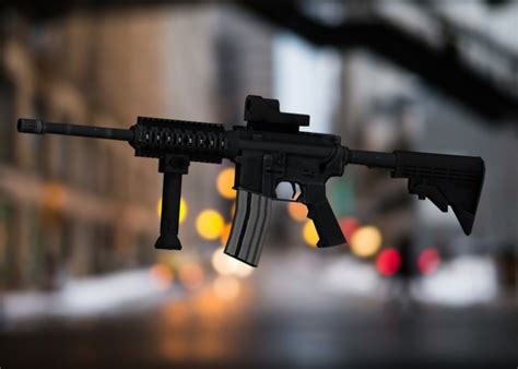 Reznu Mods: M4 with Reflex Sight and Vertical Grip + Vertical Grip ...