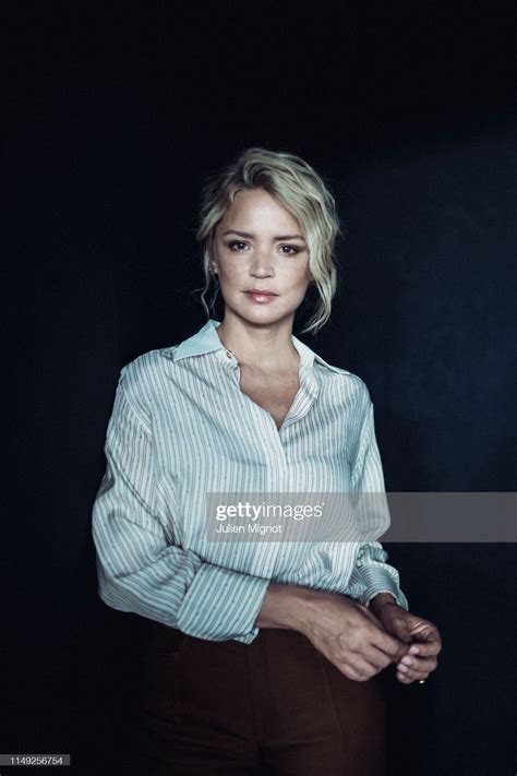 Photo d'actualité : Actress Virginie Efira poses for a portrait on