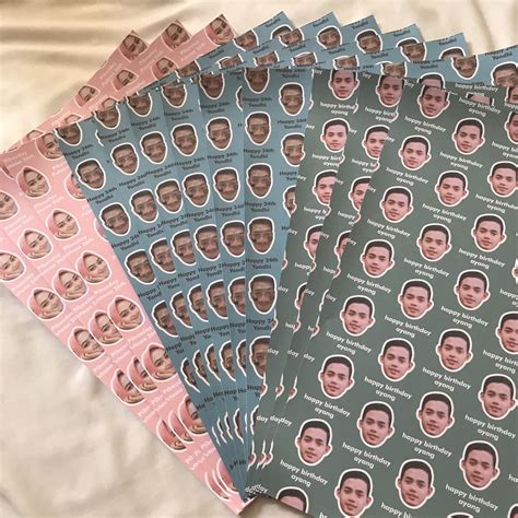 kertas kado custom kertas kado pembungkus bungkus kemasan kado satuan