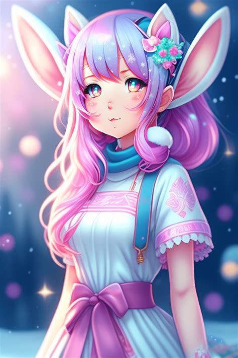 Lexica - Anime,wallpaper like pencil drawing, digital art of cute