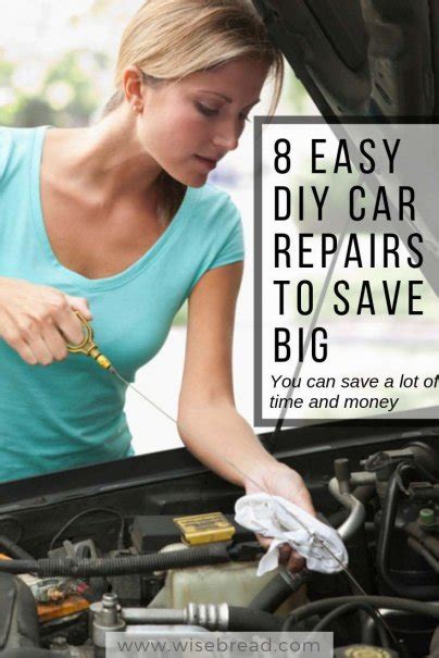 8 Easy DIY Car Repairs to Save Big