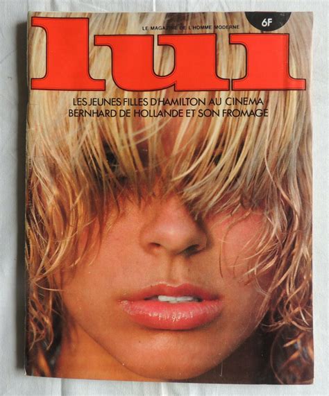 Lui, April 1977 in 2025 | Magazine cover, Makeup advertisement