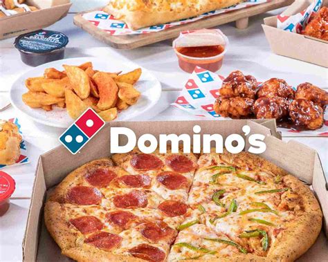 dominos menu