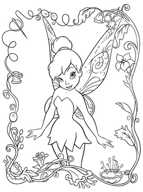 Tinkerbell And Periwinkle Coloring Pages at GetDrawings | Free download