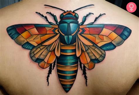 unique cicada tattoo designs   meanings