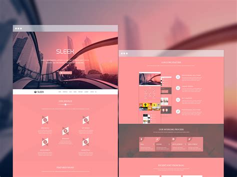 Sleek Website Templates