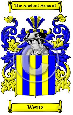 Wertz Name Meaning, Family History, Family Crest & Coats of Arms