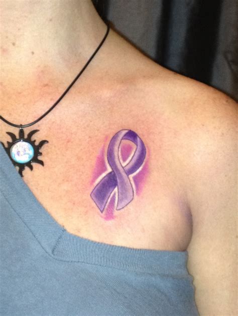 This is exactly where I want my ribbon tattoo to cover up my port scar ...