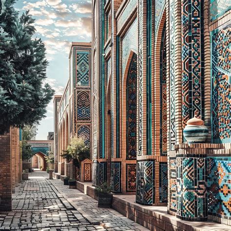 Uzbekistans Rich History and Architecture | Premium AI-generated image