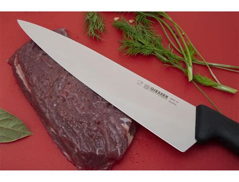 Профессиональный поварской шеф нож, 23 см, ручка TPE, Giesser. (8455 23)