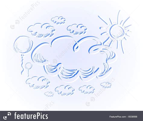 Sun And Clouds Drawing at PaintingValley.com | Explore collection of ...