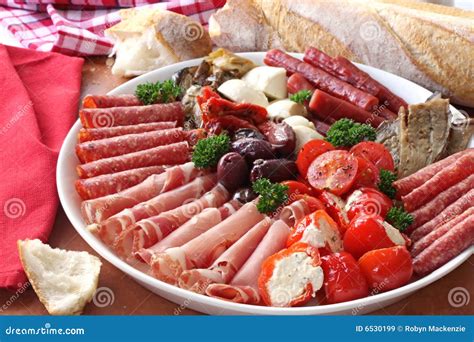Antipasto stock image. Image of olives, kalamata, goat - 6530199