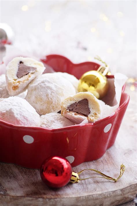 Chocolate Kiss Snowball Cookies Recipe