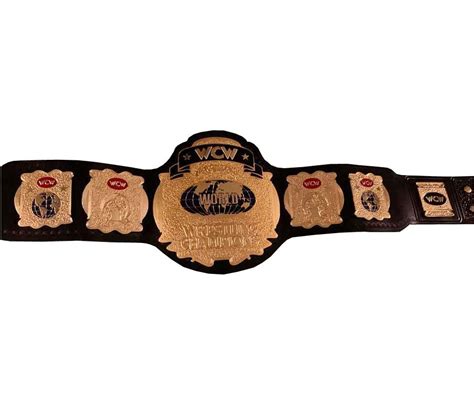 WCW WORLD TAG TEAM WRESTLING CHAMPIONSHIP BELT ADULT SIZE