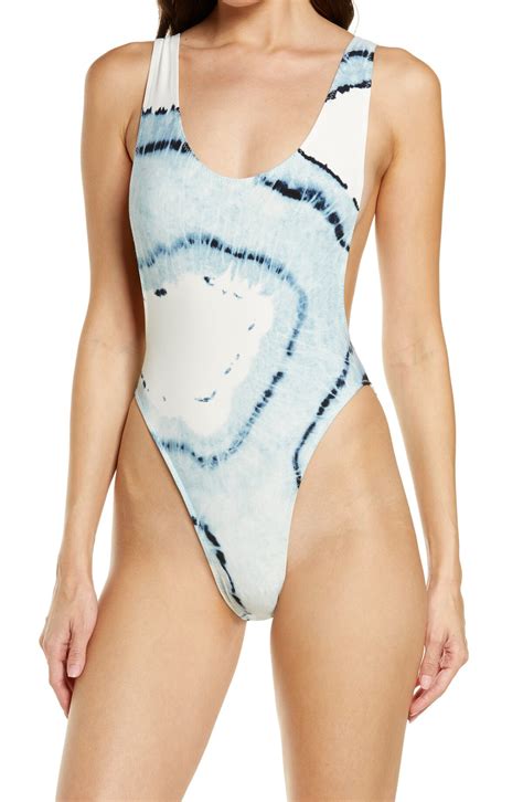 Norma Kamali Marissa Tie Dye One-piece Swimsuit | Editorialist