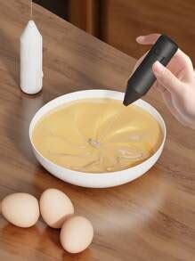 Milk Frother, Powerful Handheld Milk Frother, Mini Milk Foamer,Coffee ...