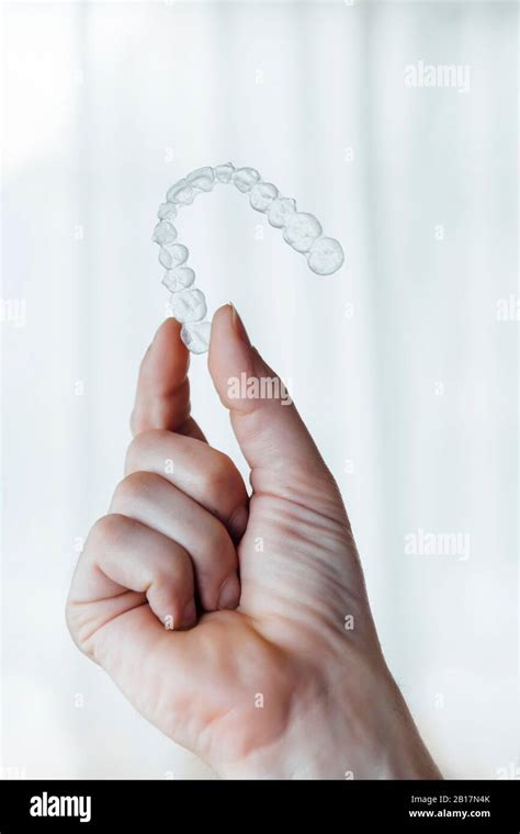 Invisible aligners hi-res stock photography and images - Alamy