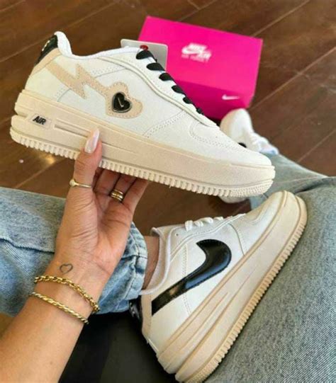 Air Force Preto E Branco Feminino