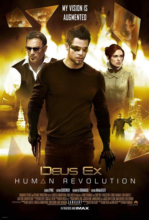 Deus EX: Human Revolution - The Movie (modified Jack Ryan poster) : Deusex