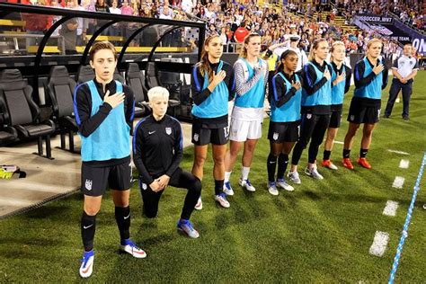 Megan Rapinoe Stands for Thailand Anthem Before Kneeling for 'Star ...