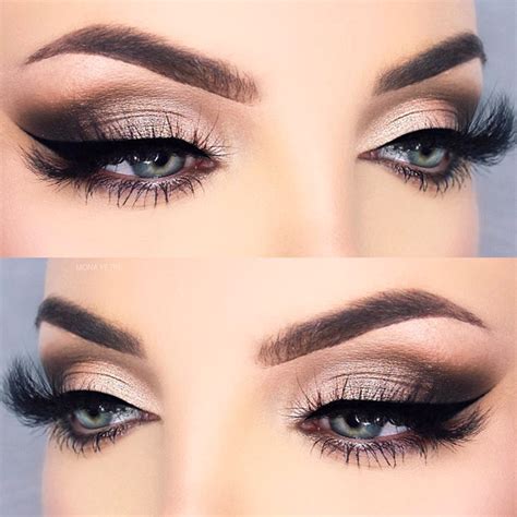 Dramatic Smokey Eyes For Blue Eyes