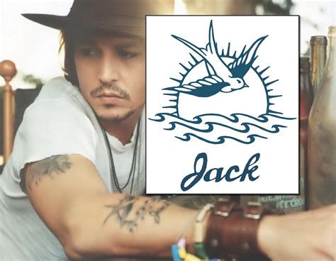 Johnny depp jack sparrow tattoo – Artofit