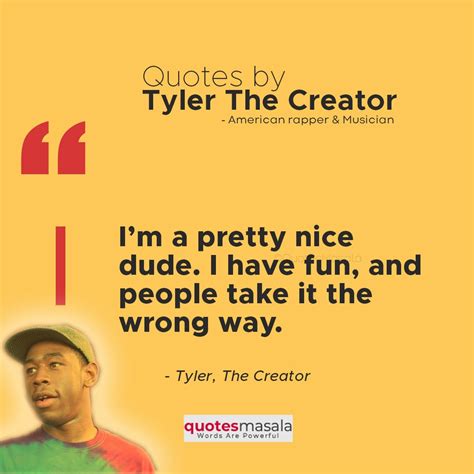 [Best 100+] Inspirational Tyler, The Creator Quotes And Sayings ...