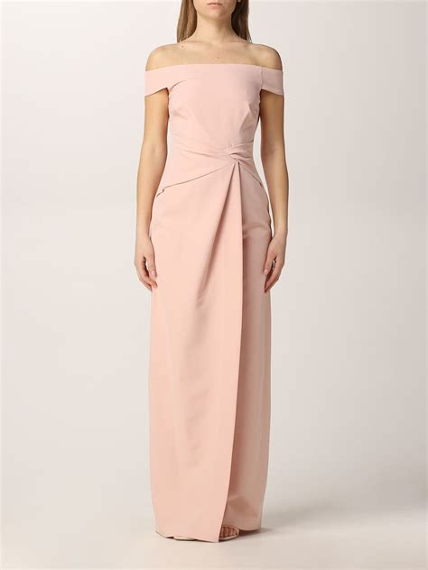 Lauren Ralph Lauren Long Dress In Pink | ModeSens