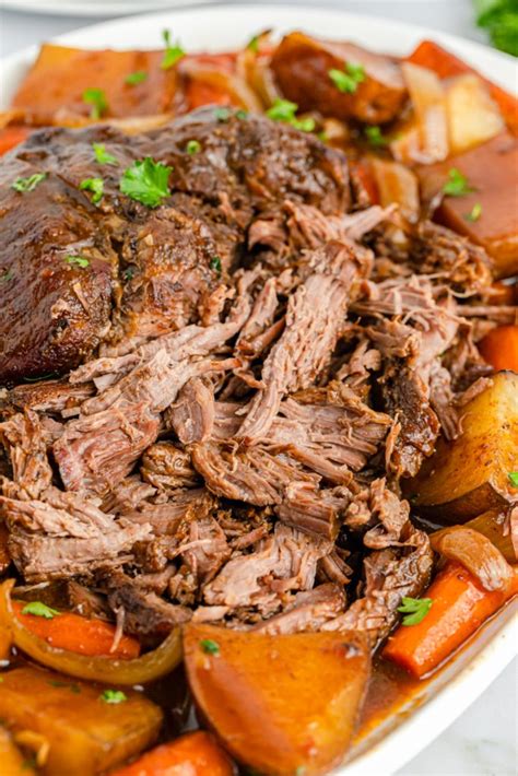 Simple Slow Cooker Pot Roast - Pam's Daily Dish