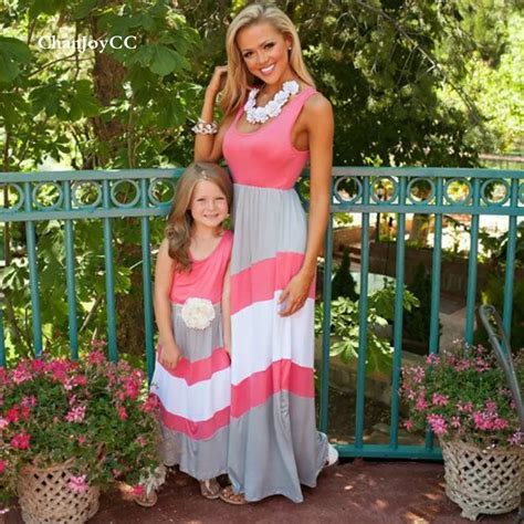 ChanJoyCC Family Matching Outfits Dress 2017Summer Hot Sale Mom and ...